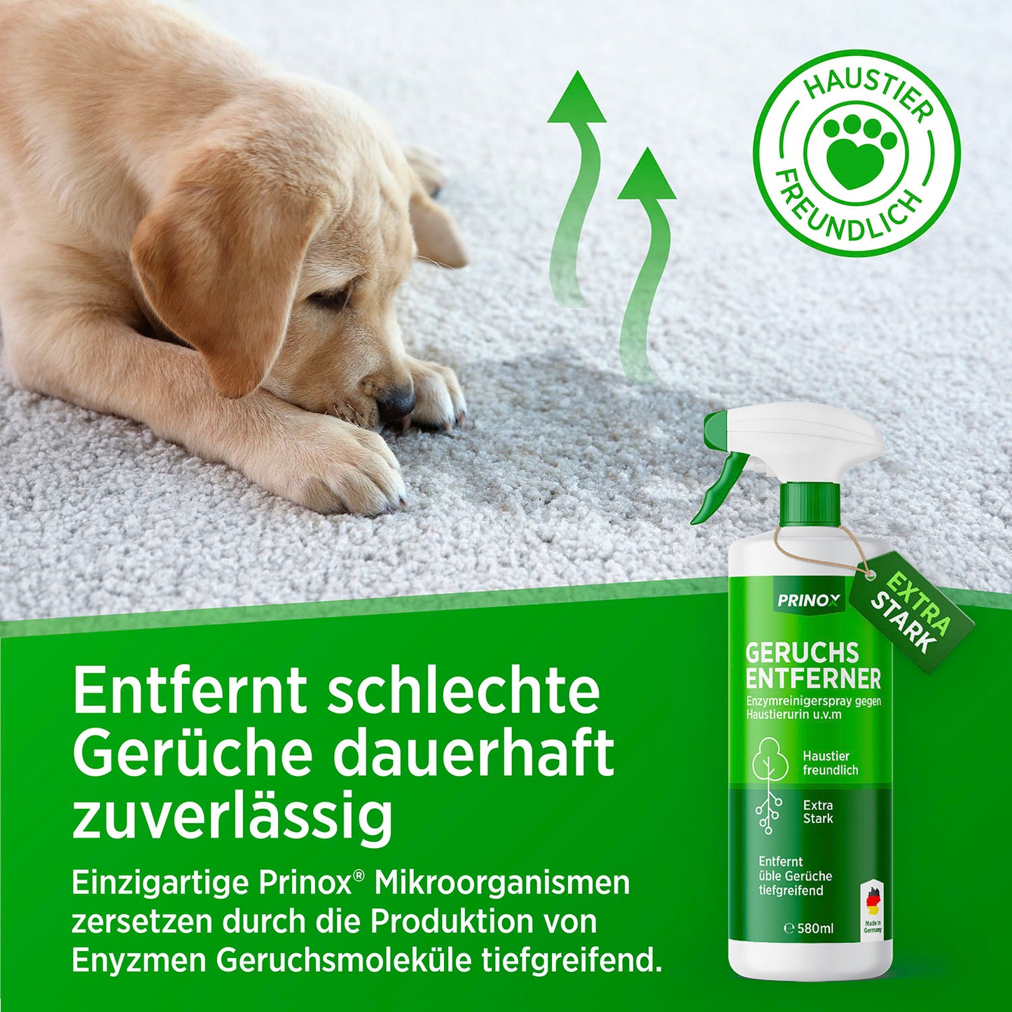 1x Geruchsentferner Spray 550ml