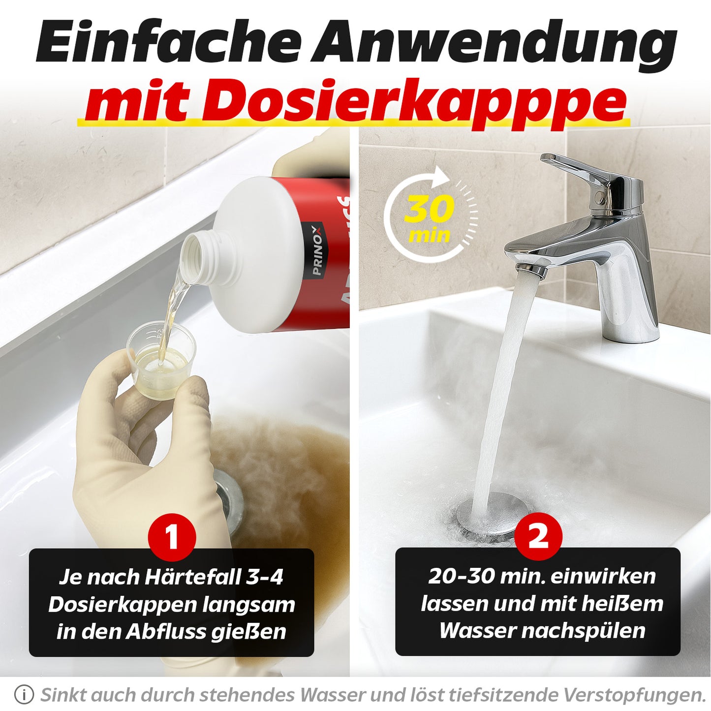 PRINOX Abflussreiniger ULTRA STARK 1000ml