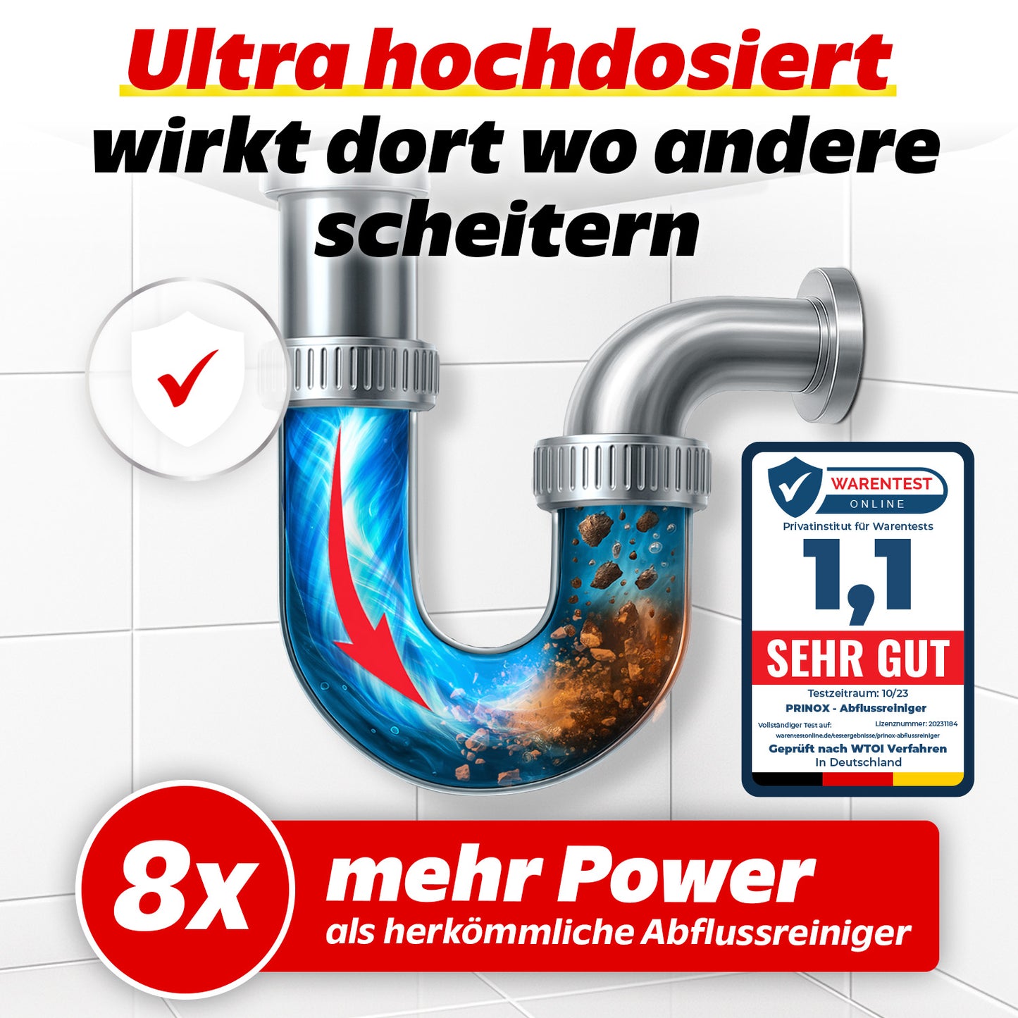 PRINOX Abflussreiniger ULTRA STARK 1000ml