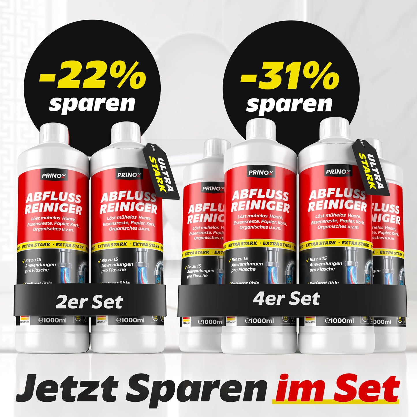 PRINOX Abflussreiniger ULTRA STARK 1000ml