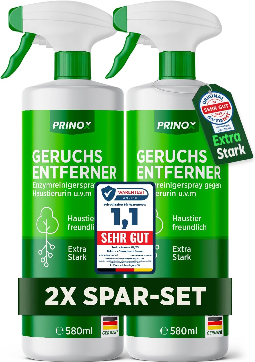 2x Geruchsentferner Spray 550ml