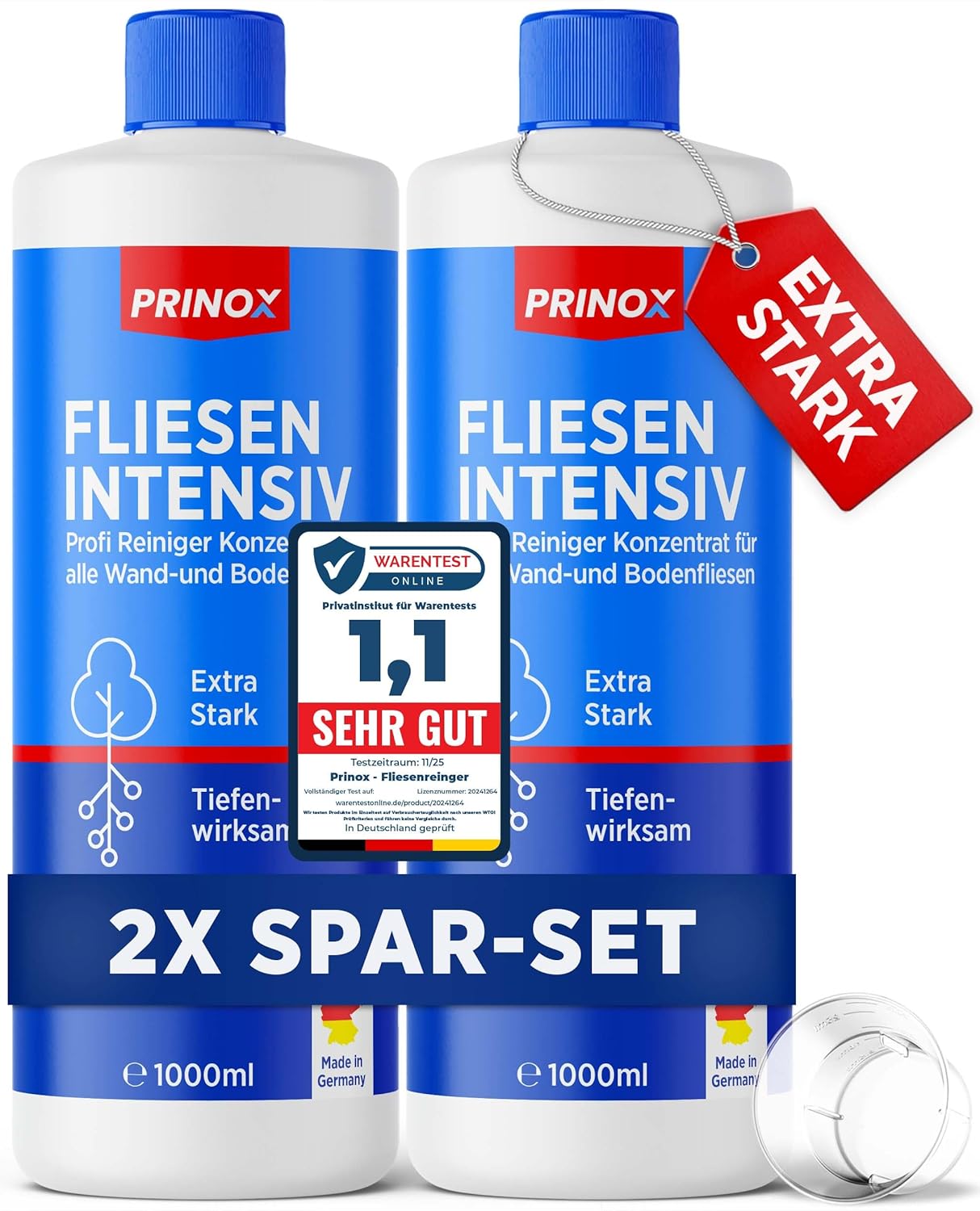2x Fliesenreiniger 1L
