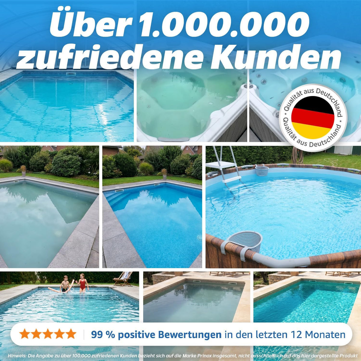 1x Pool Klar 550ml