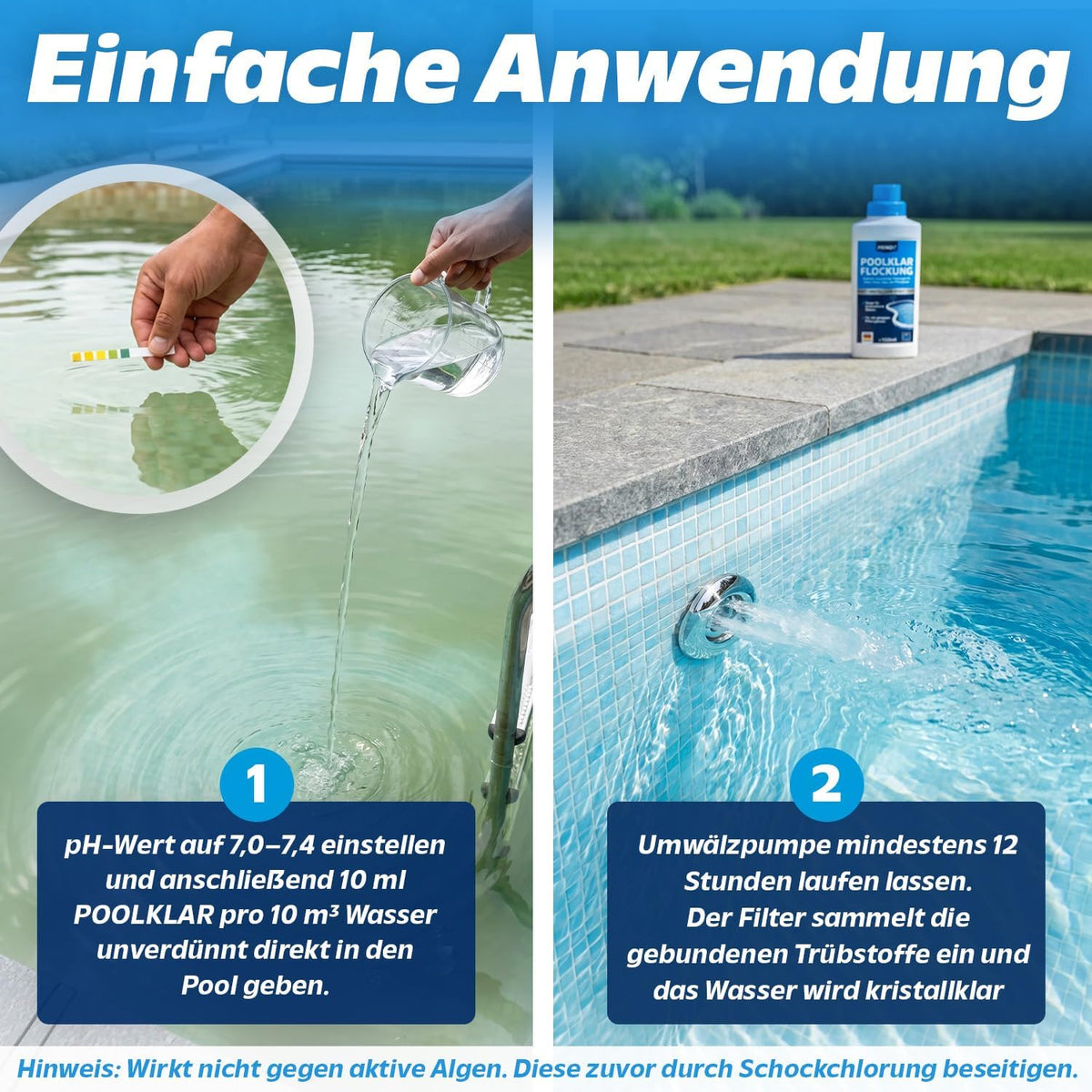 1x Pool Klar 550ml