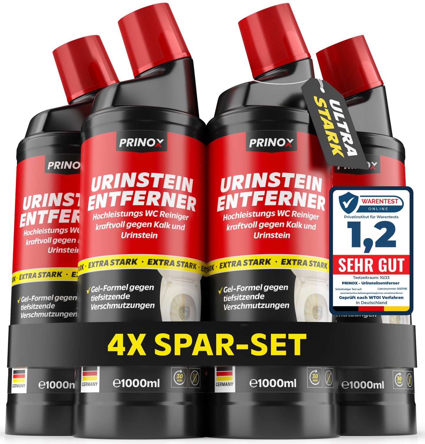 4x Urinsteinentferner 1L