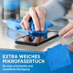 1x Bildschirmreiniger Set 250ml (inkl. 1x Tuch, 1x Pinsel)