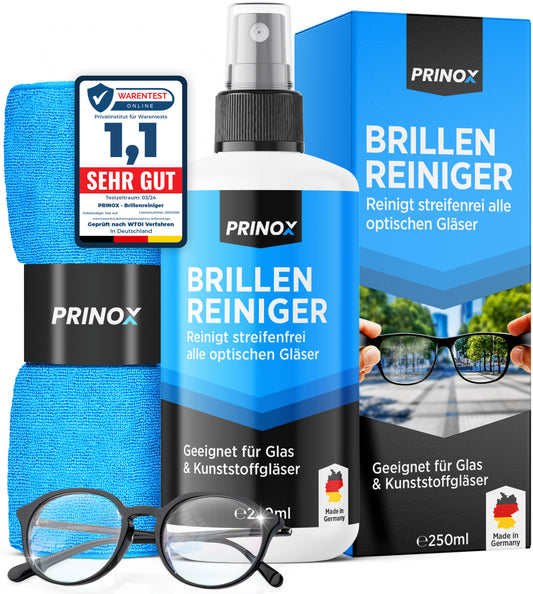 1x Brillenreiniger 250ml Set (inkl. 1x Tuch)