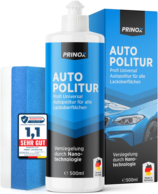 1x Autopolitur 500ml Set (inkl. Schwamm)