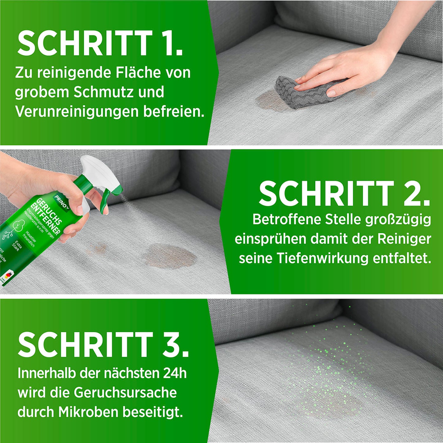 1x Geruchsentferner Spray 550ml