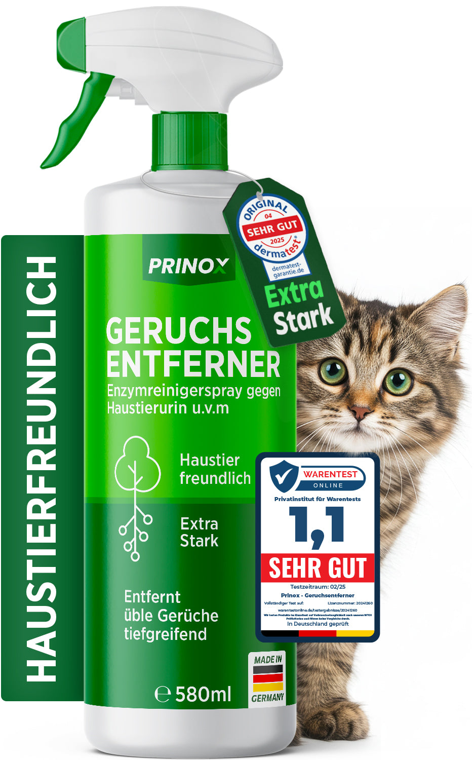 1x Geruchsentferner Spray 550ml