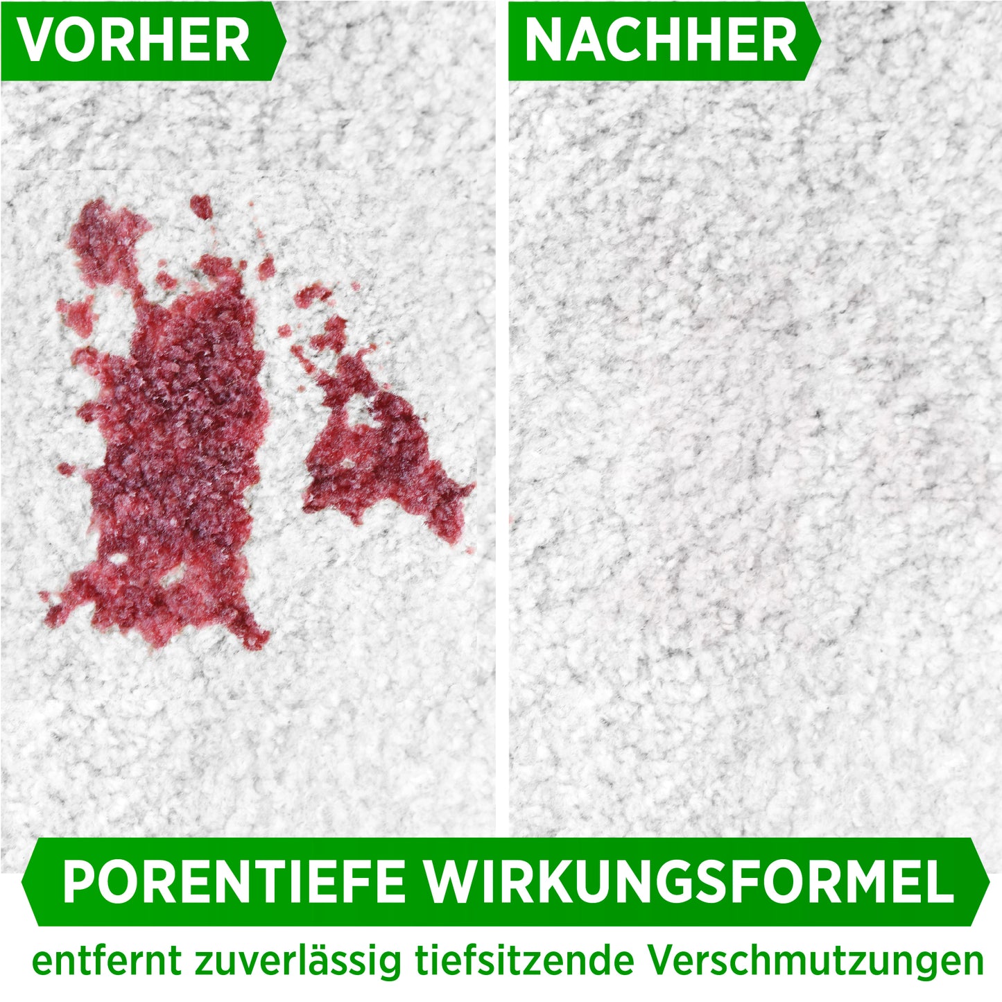 1x Teppichreiniger 580ml + 1x Polsterbürste